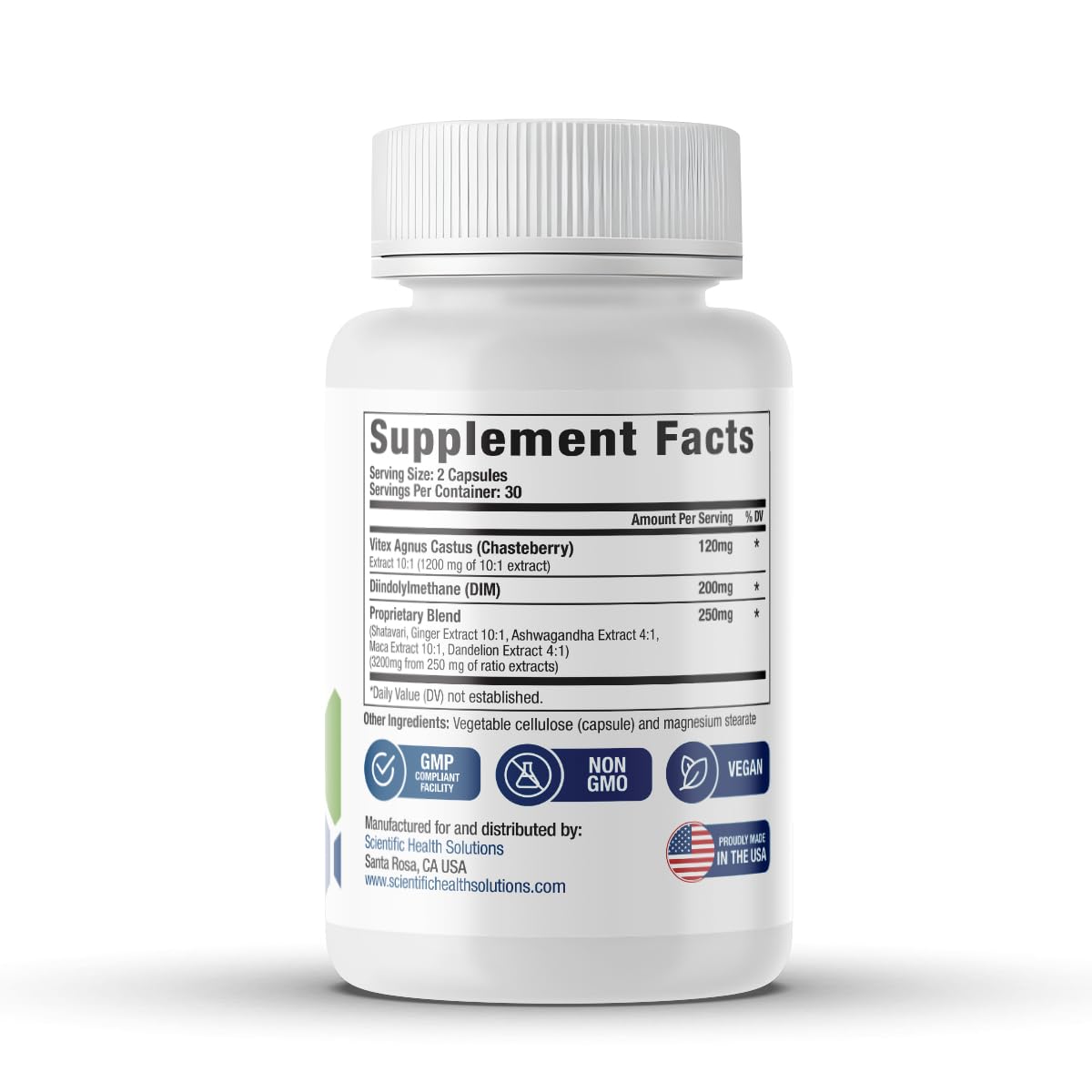 Scientific Health Solutions Vitex + DIM + Shatavari Hormone Balance Supplement – PMS, Menopause & Cycle Support for Women – Adaptogenic Complex with Maca, Ashwagandha, Dandelion – Vegan (2-Pack) Scientific Health Solutions uk supplements