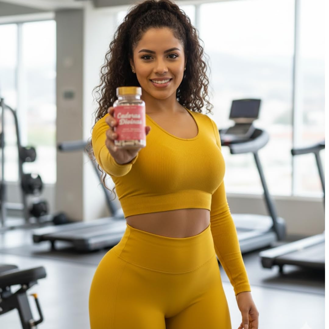 Caderas Divinas : Bigger Booty & Wider Hips – Aguaje + Maca Pills with Moringa & Saw Palmetto – 4 Super Ingredients for Natural Curve Growth – by CurvyFruit – 60 Capsules Curvy Fruit uk supplements