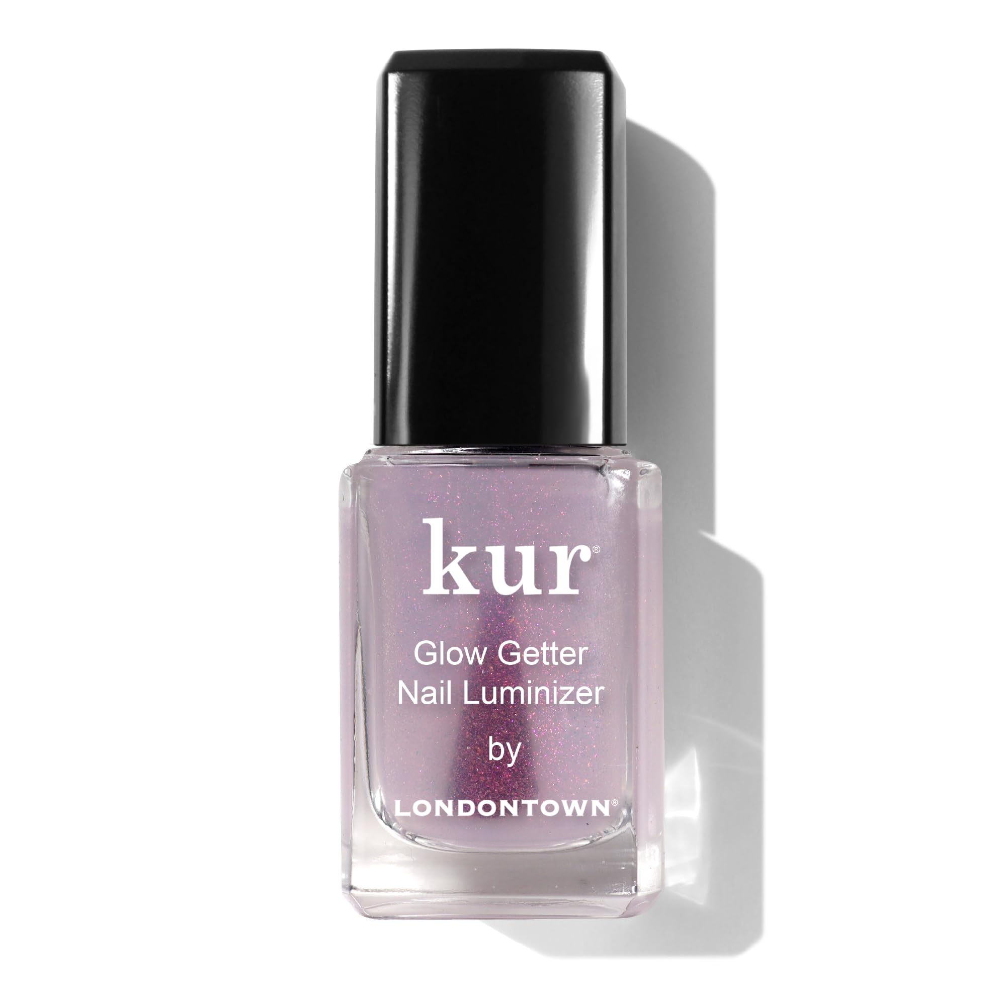 LONDONTOWN Glow Getter Nail Luminizer – One-Step Nail Treatment with Hexanal & Shimmer for Stronger, Healthier, Glossier Nails, No Base or Top Coat Needed, 0.4 Fl Oz LONDONTOWN uk supplements
