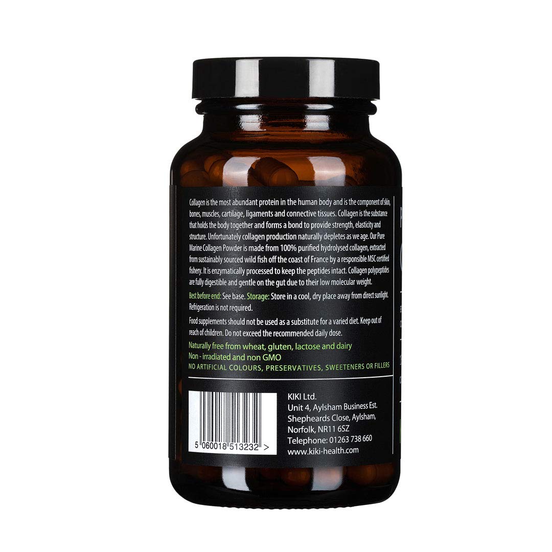 KIKI Health Pure Marine Collagen - Discover Radiant Wellness with Premium Hydrolysed Supplement KIKI HEALTH uk supplements