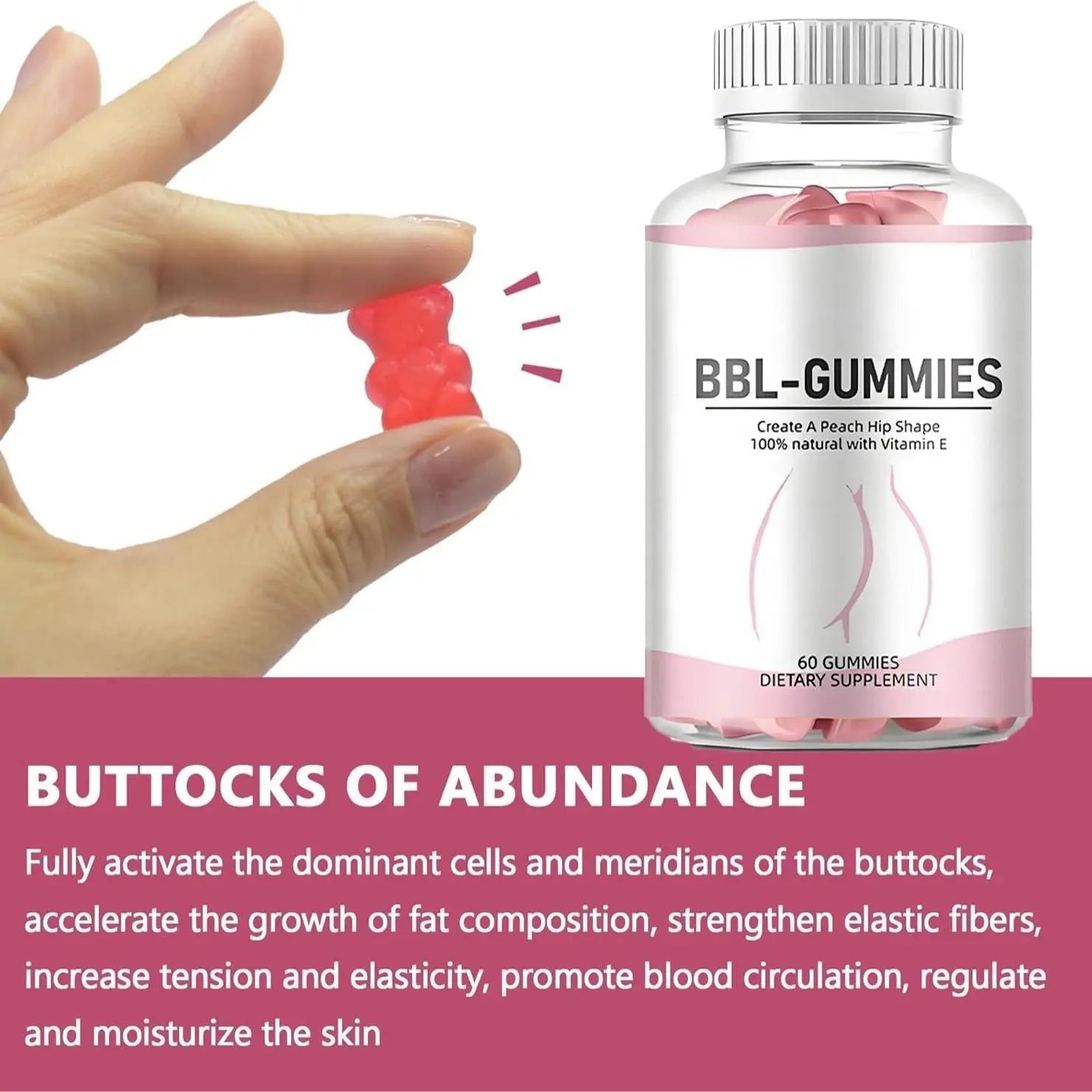 BBL Extreme Vitamins for Women Gummies + Power Boost Gummies & Immune Support Healthcare Dietary Supplement Kuasarvita uk supplements