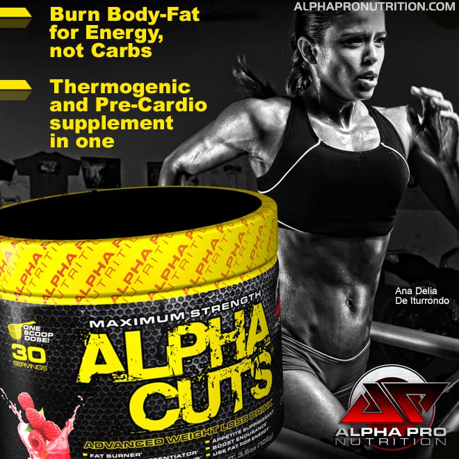 Alpha Pro Nutrition Alpha Cuts Fat Burner Thermogenic Men Women Pre Cardio Workout Alpha Pro Nutrition uk supplements