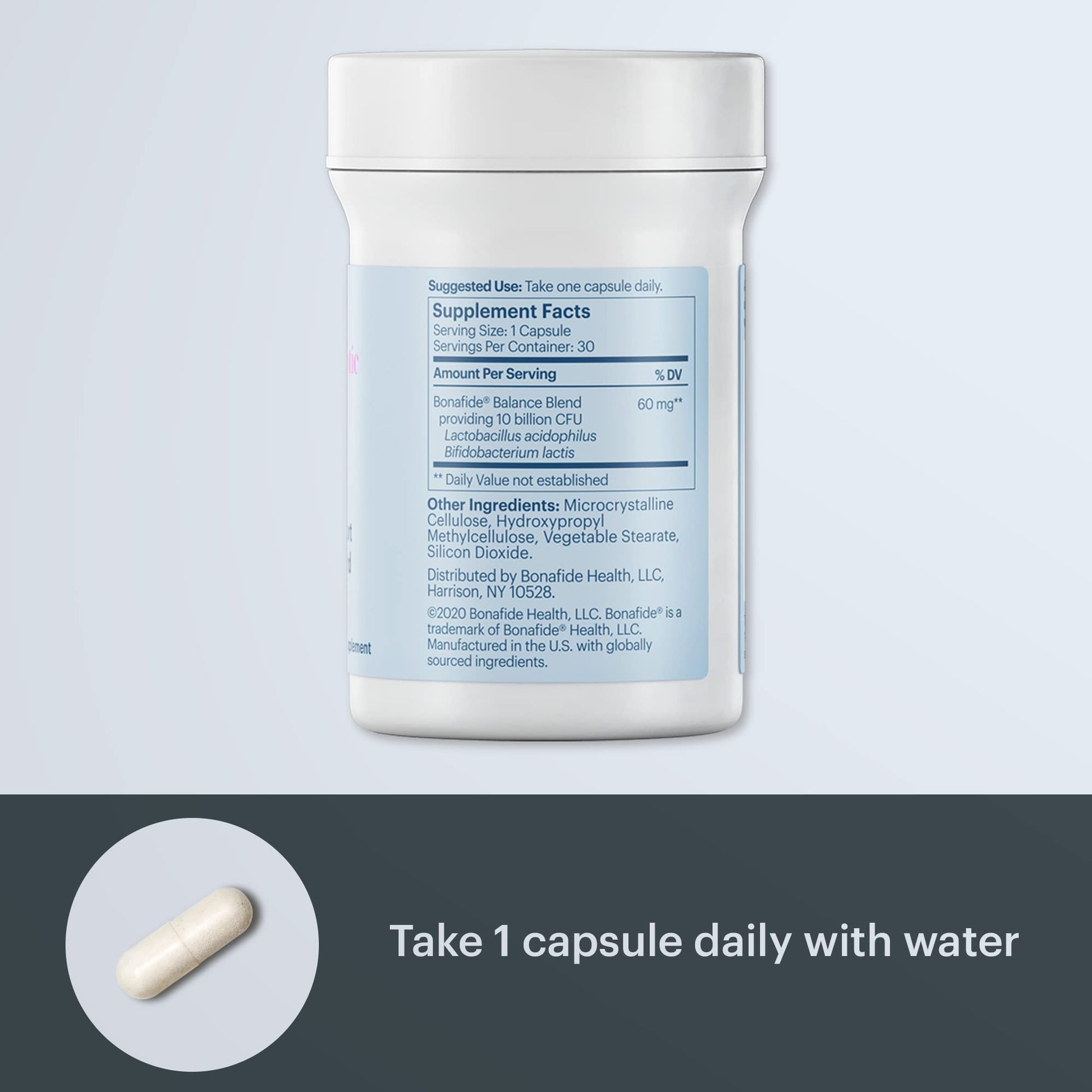 Bonafide Essentials Gut Probiotic for Digestive Health and Immunity – Women’s Daily Supplement – 30 Capsules (1-Month Supply) Bonafide uk supplements