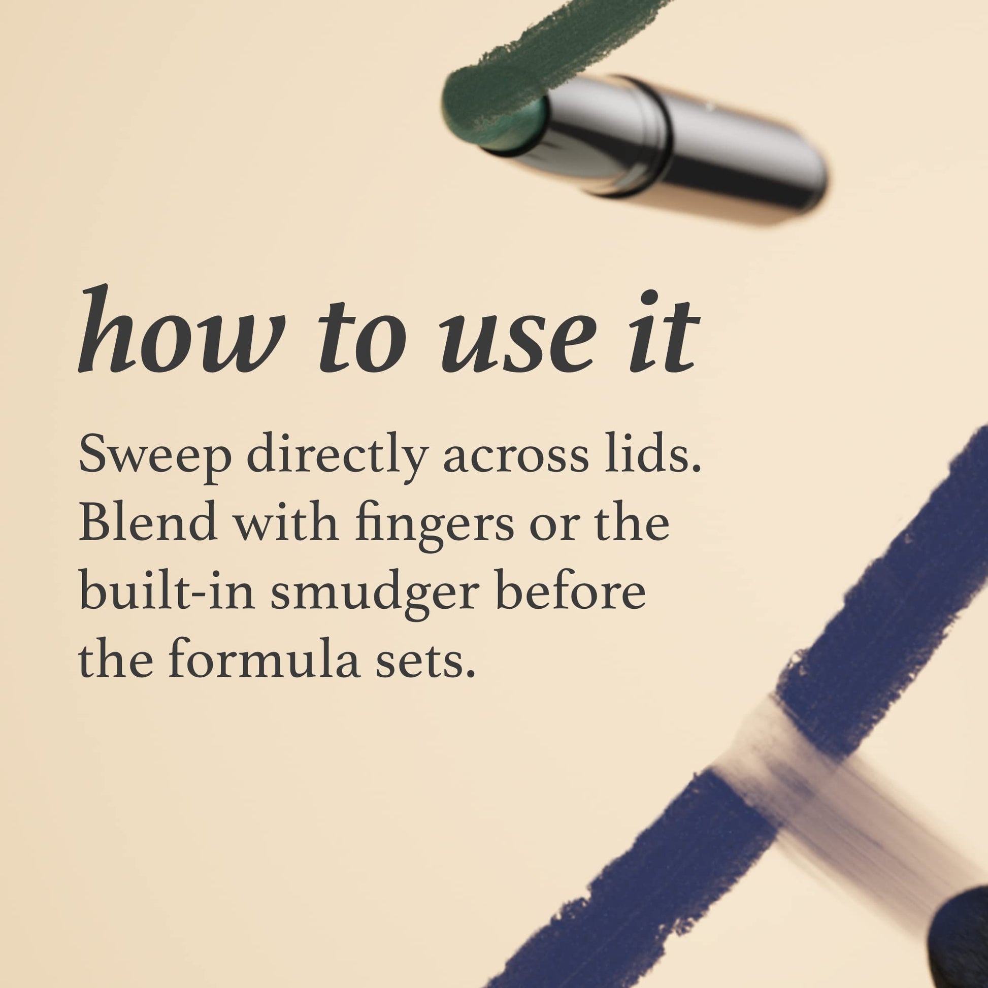 Julep Eyeshadow 101 Crème-to-Powder Waterproof Eyeshadow Stick Duo – Long-Lasting, Crease-Proof, Easy Apply with Built-in Smudger - Desert & Champagne Julep uk supplements