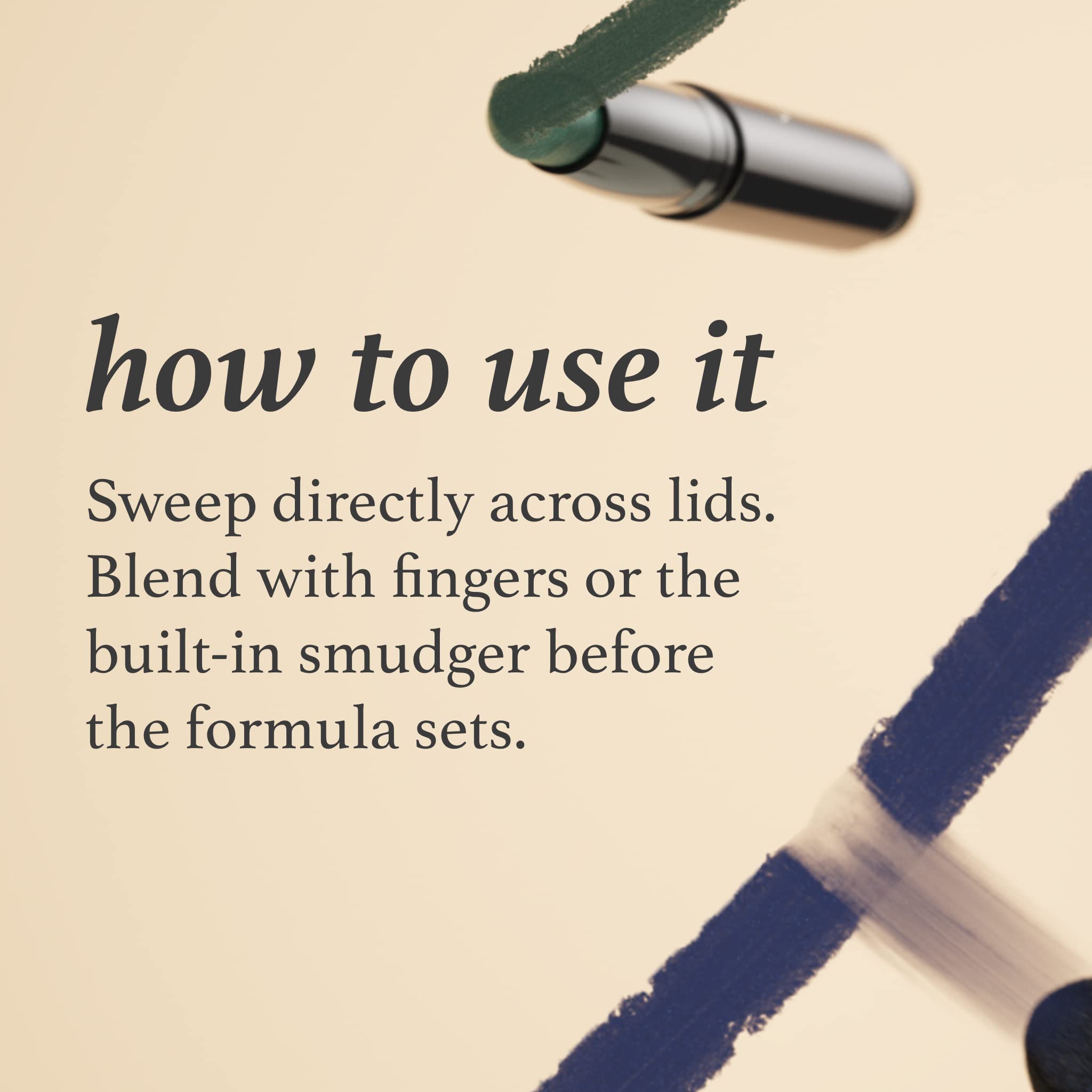 Julep Eyeshadow 101 Crème-to-Powder Waterproof Eyeshadow Stick Duo – Long-Lasting, Crease-Proof, Easy Apply with Built-in Smudger - Desert & Champagne Julep uk supplements