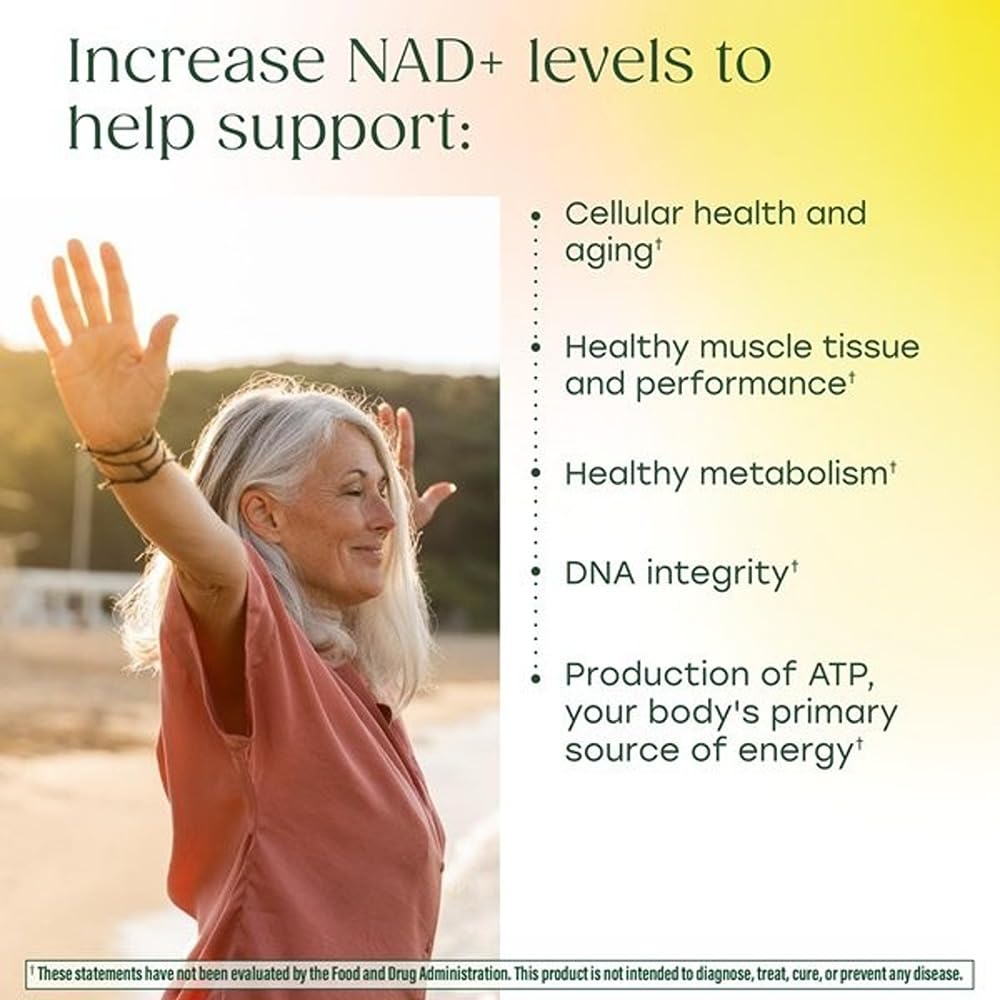 MegaFood NAD+ Supplement with Nicotinamide Riboside & Resveratrol - NMN Supplement Alternative - Vitamin B12, B6, Methylfolate & Niacin - NAD for Healthy Aging - Non-GMO - 60 Capsules, 30 Servings MegaFood uk supplements