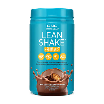 GNC Total Lean Shake + Slimvance | Caffeine Free Protein Powder, Helps Reduce Body GNC uk supplements