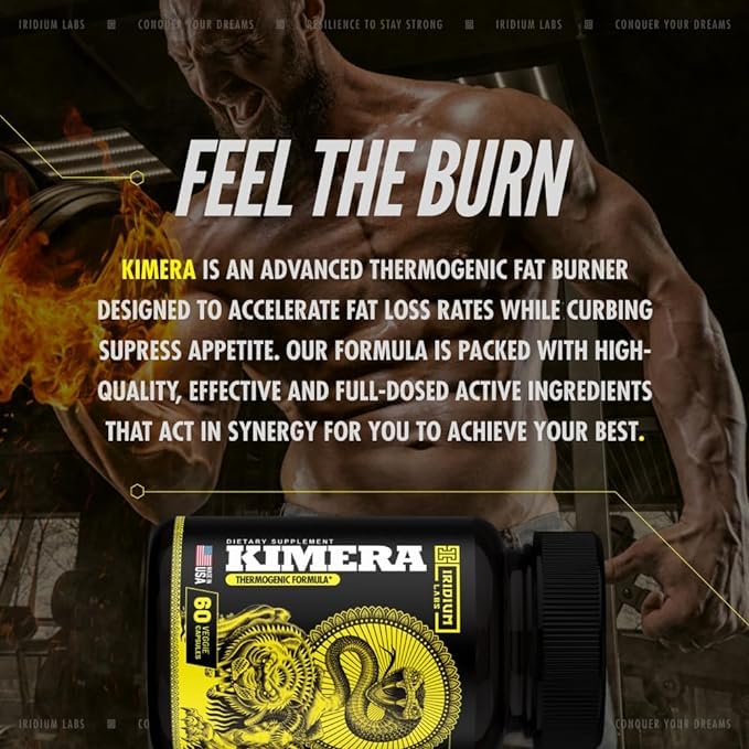 Iridium Labs Kimera Thermogenic Fat Burner - Weight Loss Supplement & Energy Booster Iridium Labs uk supplements