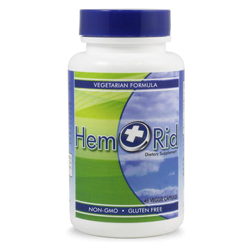 HemRid Best Hemorrhoid Supplement, Reduce Itching, Irritation, Bleeding, Burning in 2-5 Days, Clinically Tested Ingredients Provide Fast Relief in 120 Days HemRid uk supplements