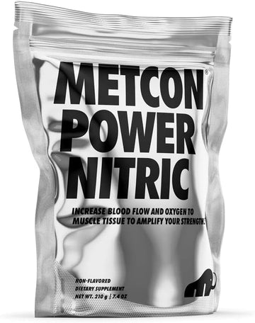 MetCon Power Pre-Pump Nitric Oxide Booster - Pre-Workout Supplement - Increase Blood MetCon uk supplements