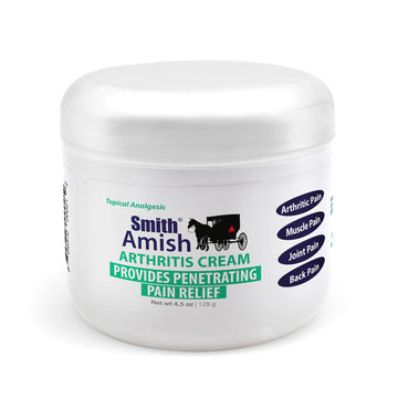 Smith Amish Arthritis Cream. Soothing and Cooling. 4.5 oz jar Smith Amish uk supplements