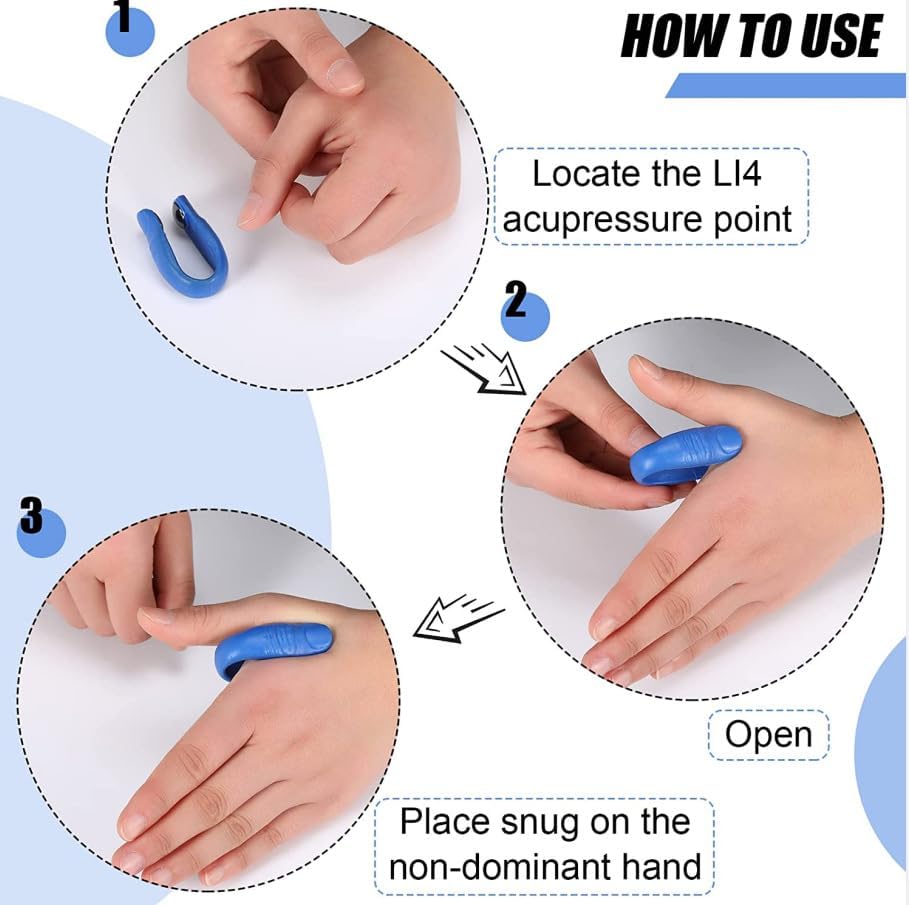 Hypoglycemic Acupoint Clip-Hypoglycemia Acupoint Clip, Sugar Control Li4 Acupressure Point Clip KOSIMI uk supplements