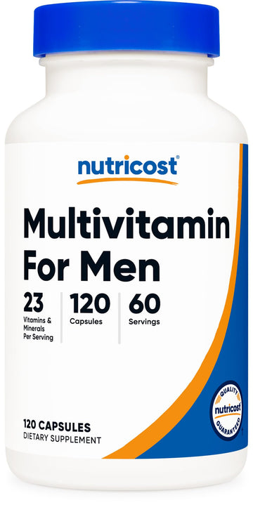 Nutricost Multivitamin for Men 120 Capsules - Vitamins and Minerals for The Healthy Man Nutricost uk supplements