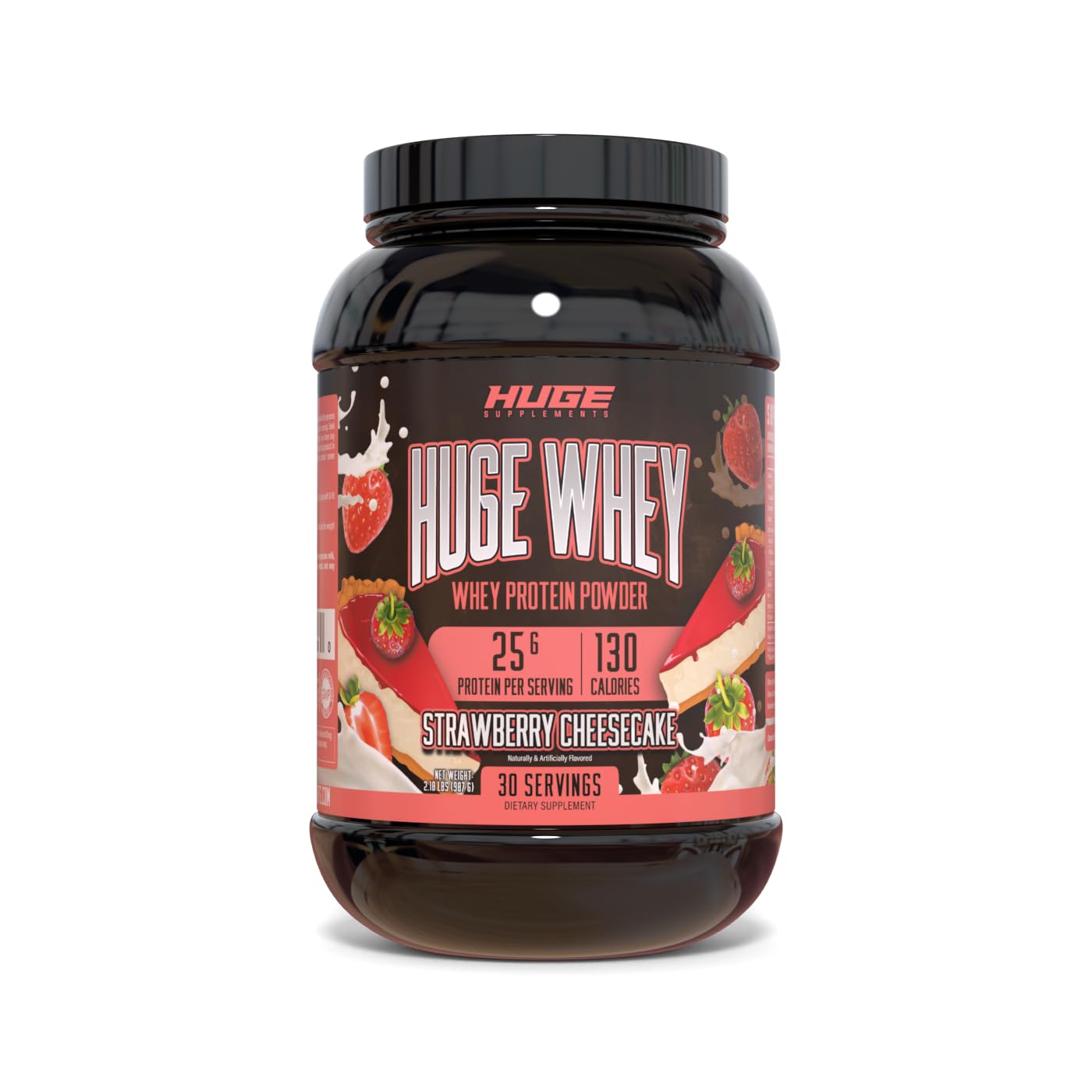Huge Supplements, Whey Protein Concentrate Powder, Clinically Dosed Formula, 25g Huge Supplements uk supplements