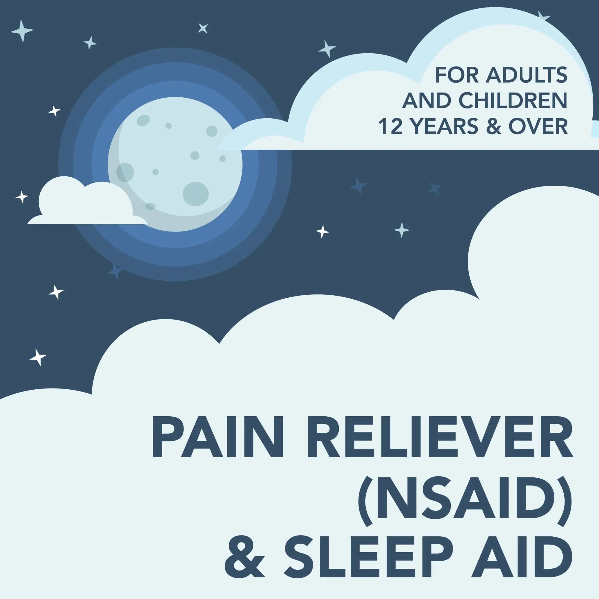 GoodSense Ibuprofen PM, Ibuprofen 200 mg and Diphenhydramine Citrate 38 mg Tablets, Pain Reliever and Nighttime Sleep-Aid GoodSense uk supplements