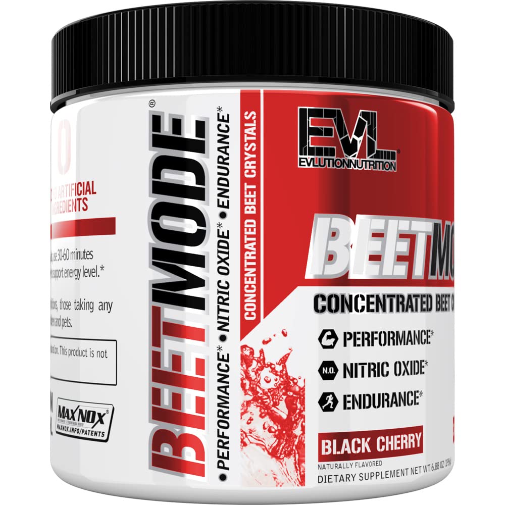 Evlution Nutrition Beet Root Powder Nitric Oxide Booster for Enhanced Energy and Pumps Evlution uk supplements