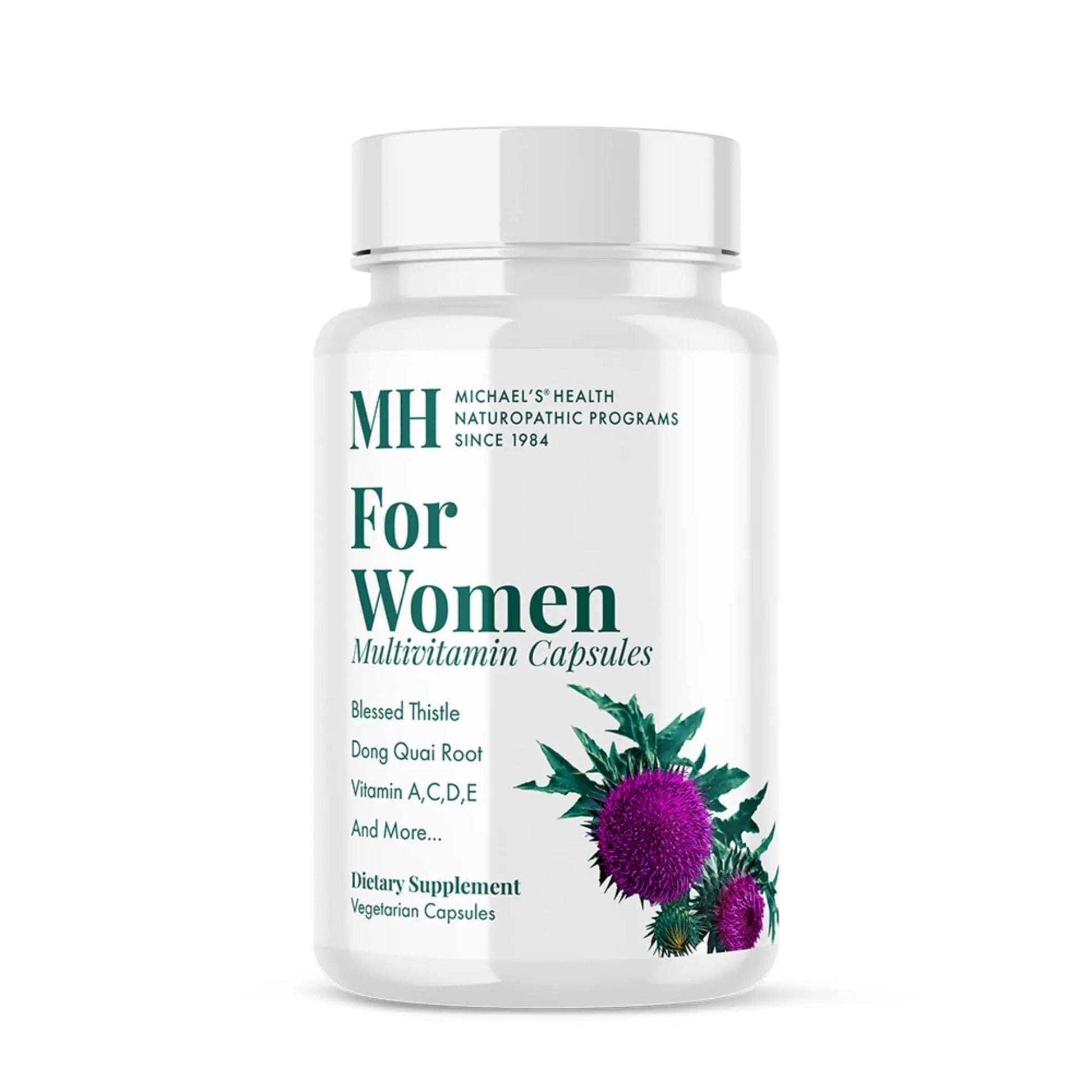 MICHAEL'S Health Naturopathic Programs for Women Multivitamin ? 90 Vegetarian Capsules ? Support for Energy, Hair, Skin and Nails ? 30 Servings MICHAEL'S uk supplements