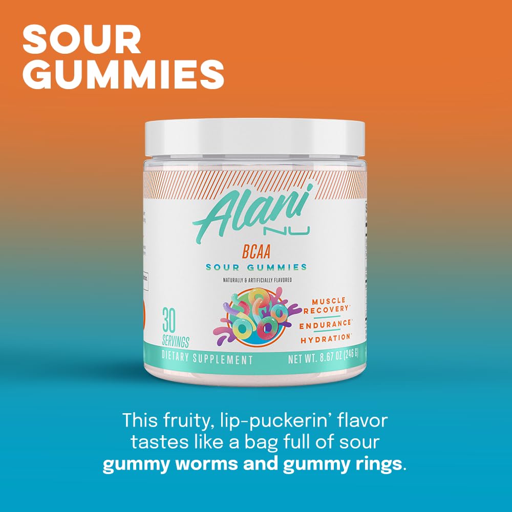 Alani Nu Breezeberry Pre Workout and BCAA Sour Gummies Post Workout Powder Bundle Alani Nu uk supplements