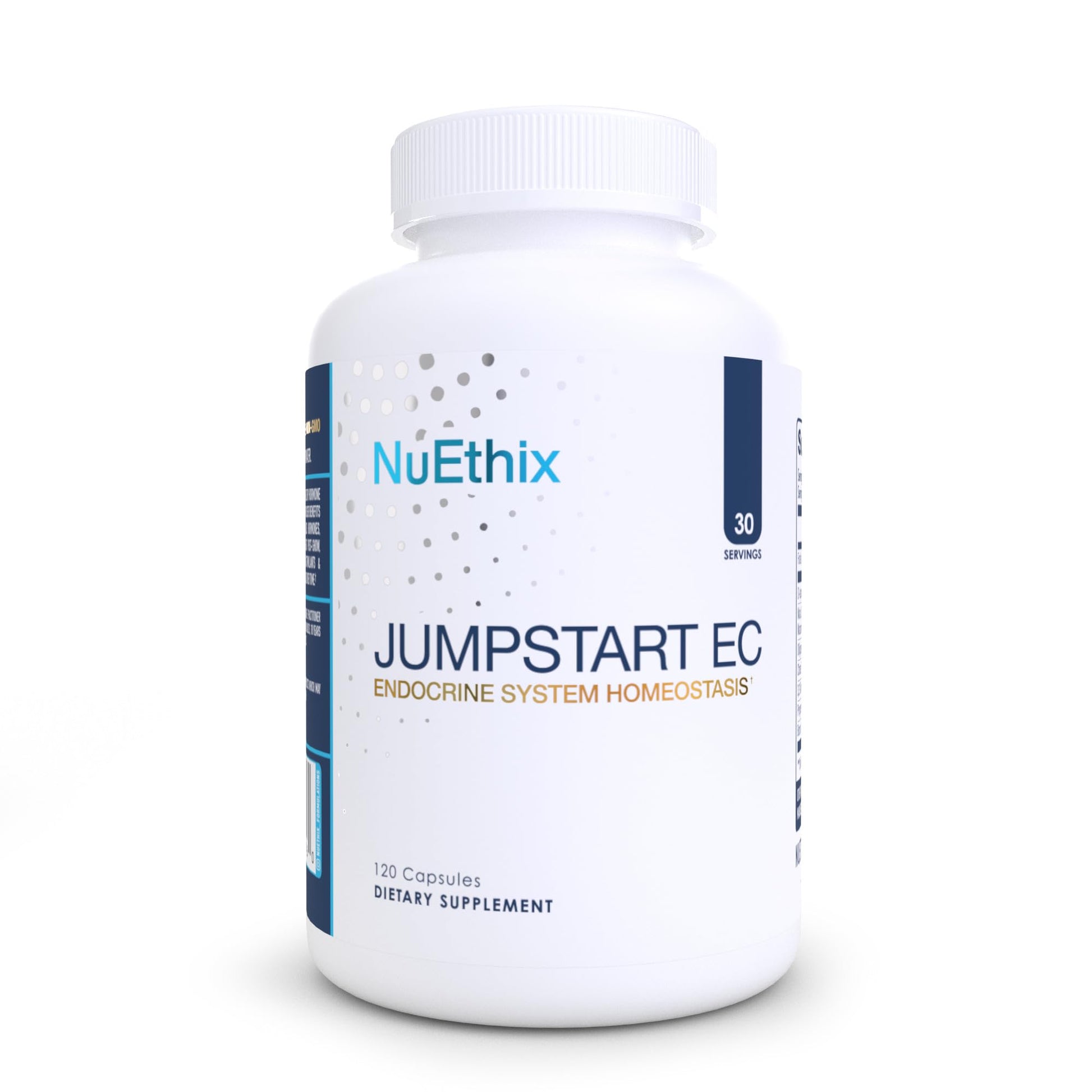 NuEthix Formulations Jumpstart EC, Endocrine System Homeostasis Dietary Supplement, 120 Capsules NuEthix Formulations uk supplements