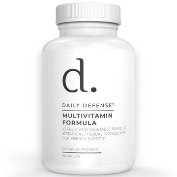 Fruit and Veggies Supplement - Multi Vitamins for Adults w/ Vitamins A, B Complex, D, E, Zinc, Biotin, Calcium - Fruit Vegetable Supplements for Energy & Immunity Support Daily Defense uk supplements
