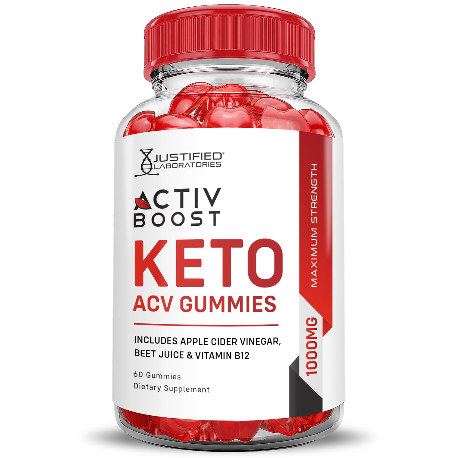 (3 Pack) Activboost Keto ACV Gummies Advanced Formula 1000MG Active Boost Justified Laboratories uk supplements