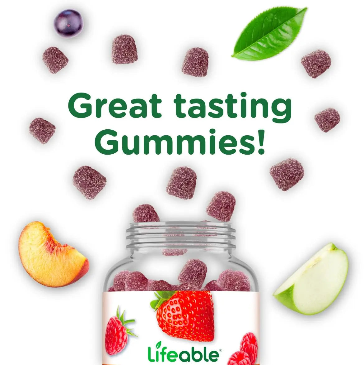 Lifeable Sugar Free Multivitamin for Men Gummies | with Iron and 18 Essential Vitamins and Minerals | Sugar Free Vitamins | 90 Gummies Lifeable uk supplements