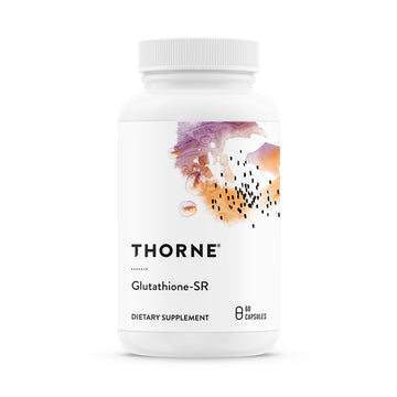 THORNE - Glutathione-SR - Sustained-Release Glutathione for Antioxidant Support* - 60 Capsules THORNE uk supplements