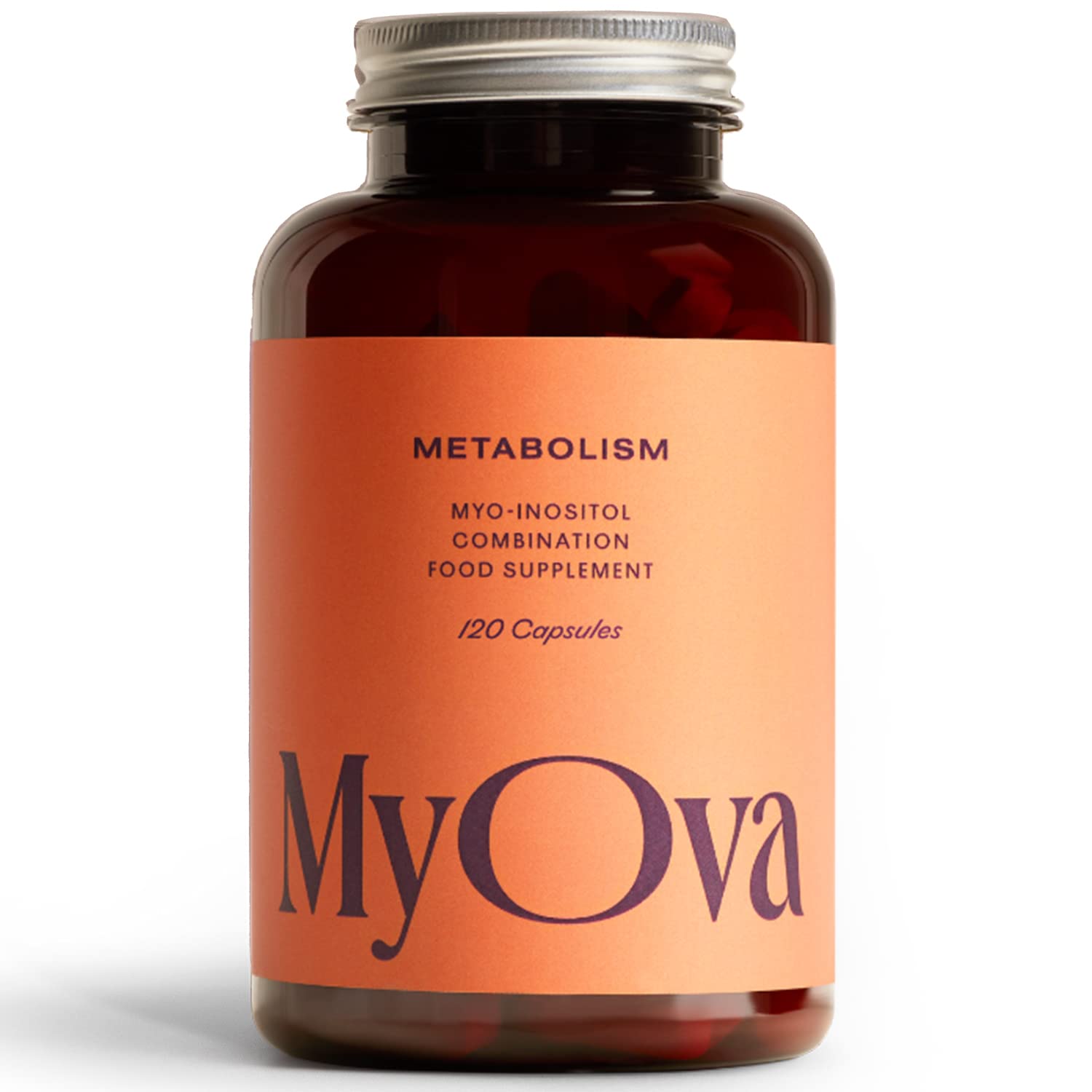 MyOva Metabolism PCOS Supplement - 120 capsules, 30-Day Supply - 2000mg MyOva uk supplements
