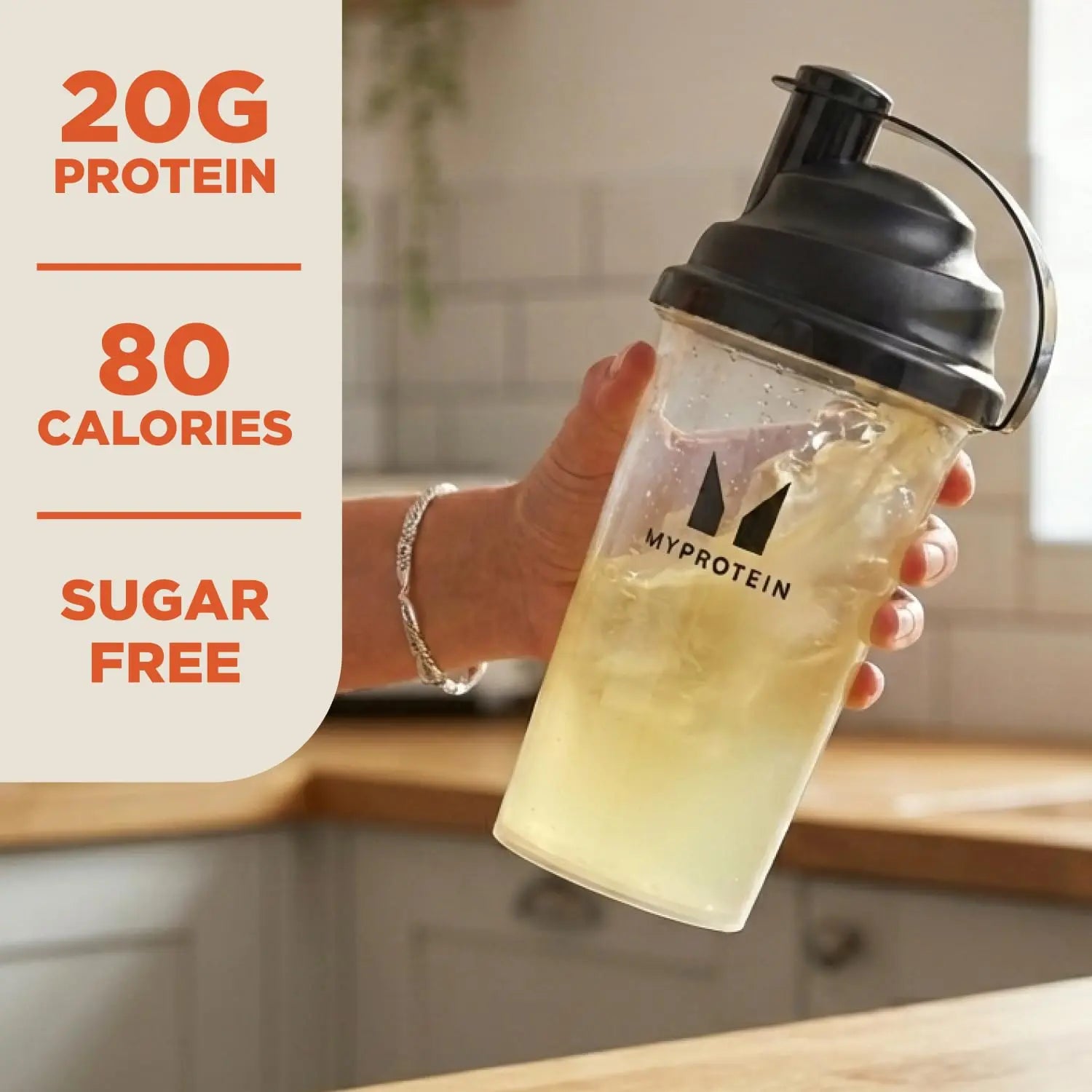 Myprotein Clear Whey Isolate Protein Powder, 1.1 Lb (20 Servings) Peach Mango, 20g Protein per Serving, Naturally Flavored Drink Mix Myprotein uk supplements