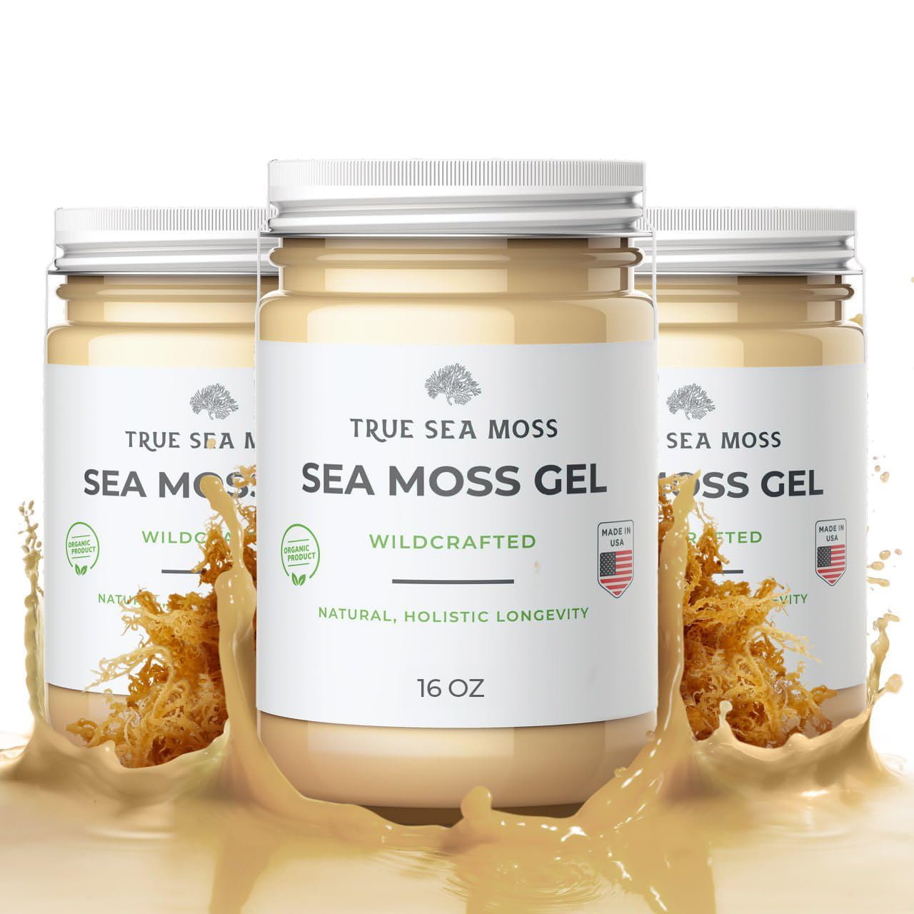 TrueSeaMoss Wildcrafted Irish Sea Moss Gel – Nutritious Raw Seamoss Rich in Minerals TrueSeaMoss uk supplements