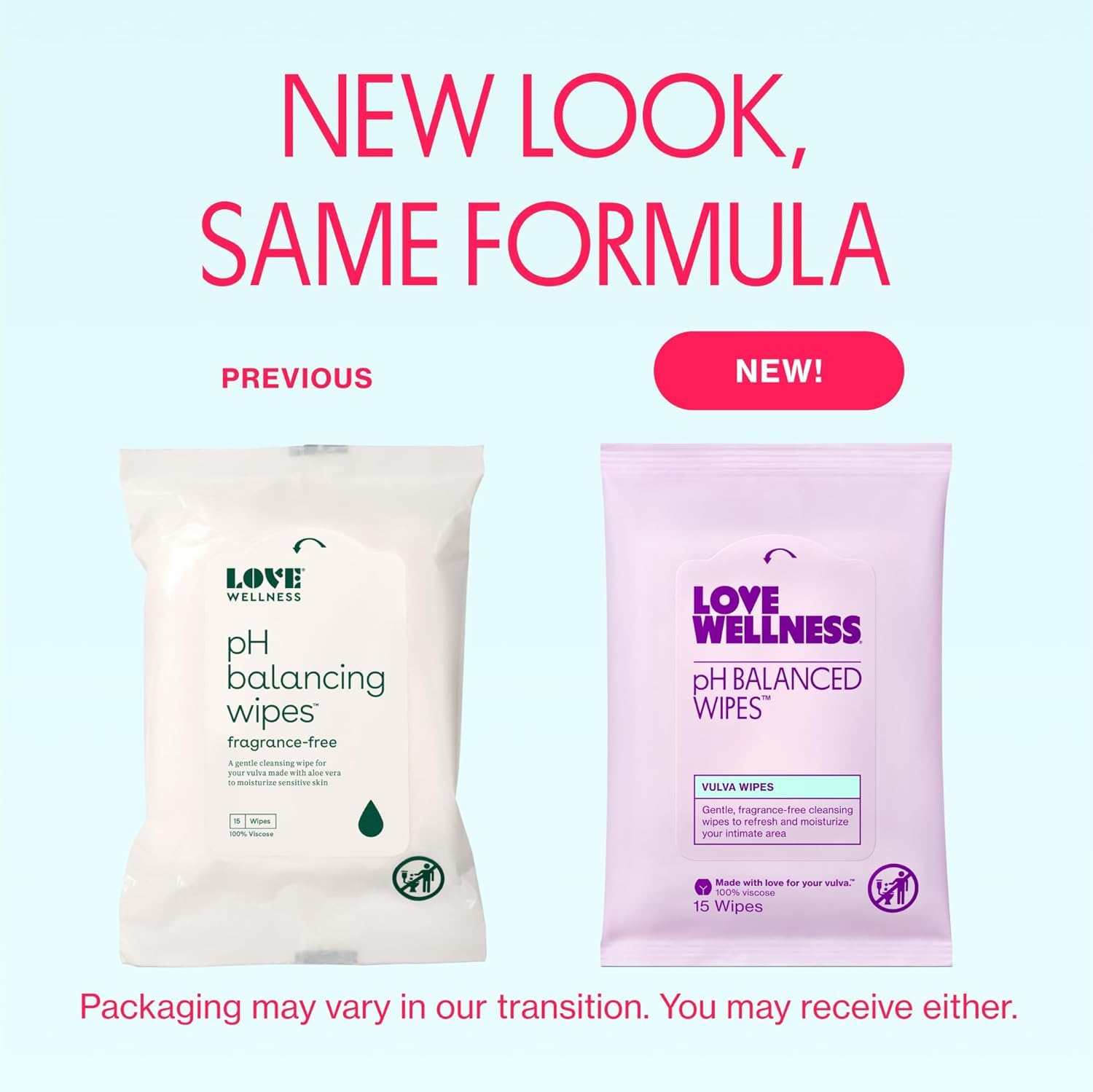 Love Wellness pH Balancing Wipes for Women | Fragrance-Free | Vulva Cleanser for Balanced pH, Intimate Health & Hygiene | Non-Irritating with Aloe Vera for Sensitive Skin | Travel Size | 3-Pack Love Wellness uk supplements