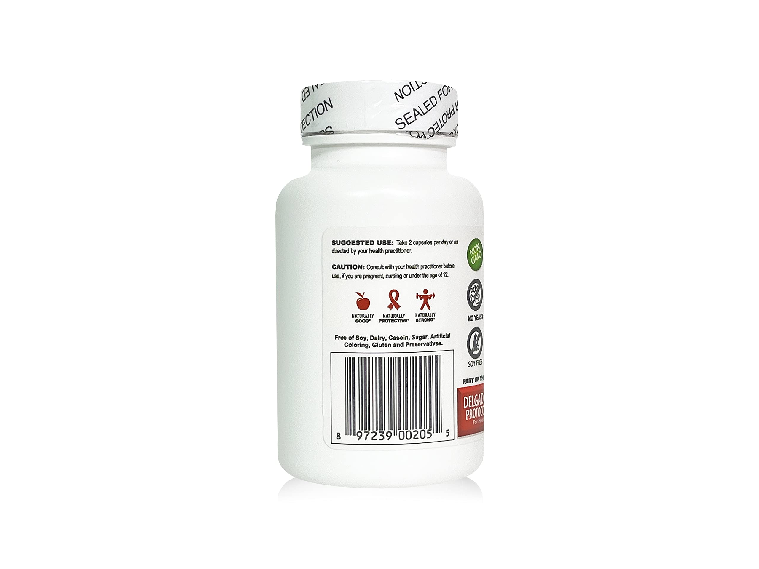 Liv D-Tox - 60 Capsules - Liver Detox and Cleanse Support Health Supplement, with Turmeric The Delgado Protocol for Health uk supplements