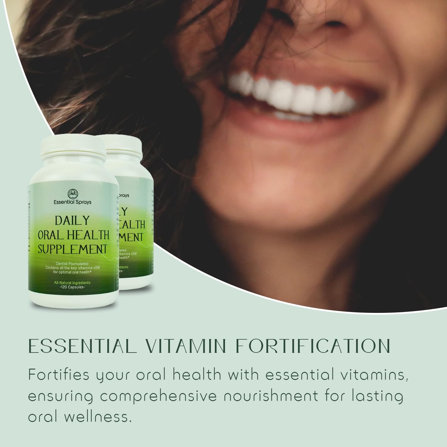Essential Sprays Daily Oral Health Supplement - 30 Servings - Dentist Formulated Advanced Holistic Approach with L-Lysine, Niacin, Thiamin, & Vitamins for Men & Women Essential Sprays uk supplements