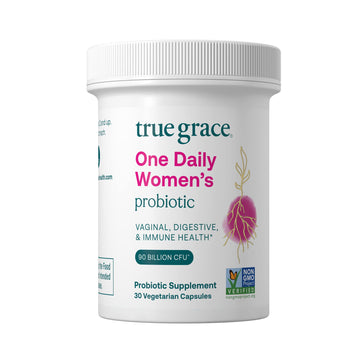True Grace One Daily Women’s Probiotic - 30 Vegetarian Capsules - Digestive, Vaginal True Grace uk supplements