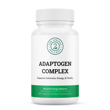 2nd Springs Adaptogen Complex Calmness, Energy and Vitality Booster - Ashwagandha, Schisandra, Astragalus, Ginseng, Rhodiola, and More - Adrenal Support Supplements - 60 Ct 2nd Springs uk supplements
