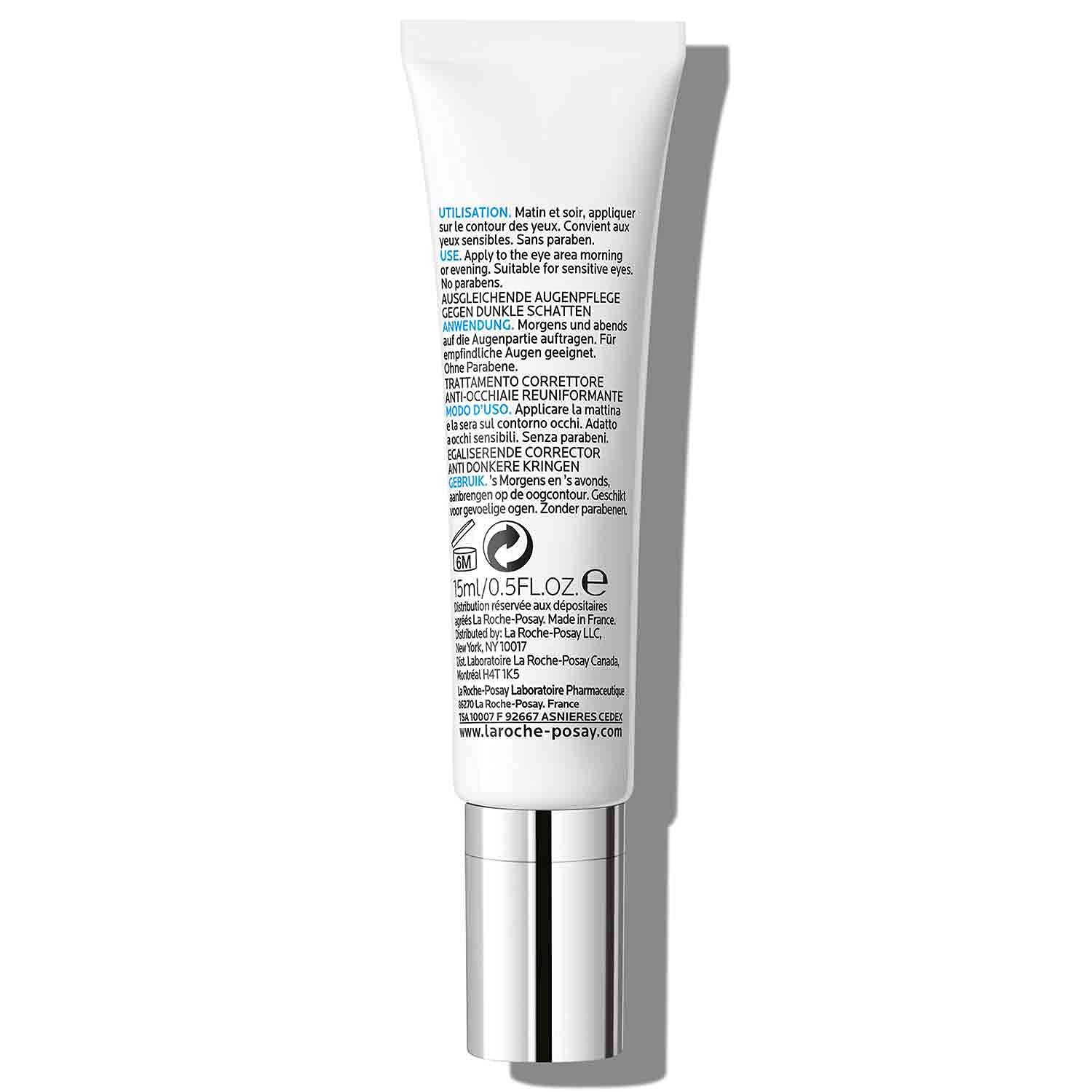 La Roche-Posay Pigmentclar Dark Circles Eye Cream with Caffeine, Brighten La Roche-Posay uk supplements