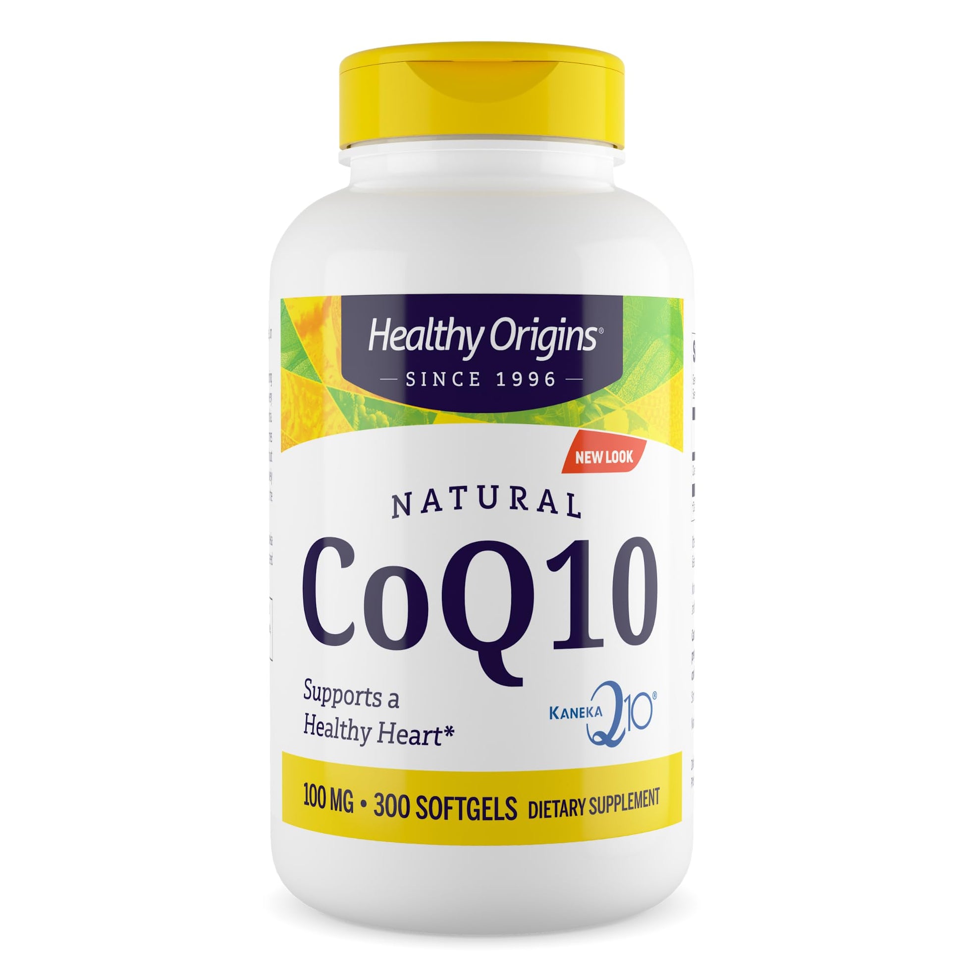 Healthy Origins Natural CoQ10 (Kaneka Q10), 100 mg - Heart Health & Energy Supplement Healthy Origins uk supplements