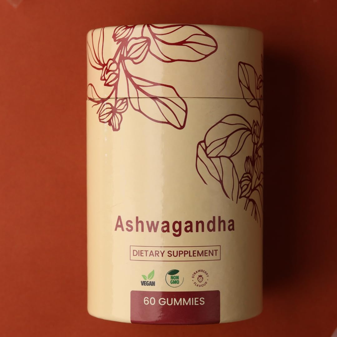 ITADAKIMASU Ashwagandha & Vitamin D Gummies for Stress, Mood & Sleep – Low Sugar, Organic Root Extract and Non-GMO – 60 Count ITADAKIMASU uk supplements