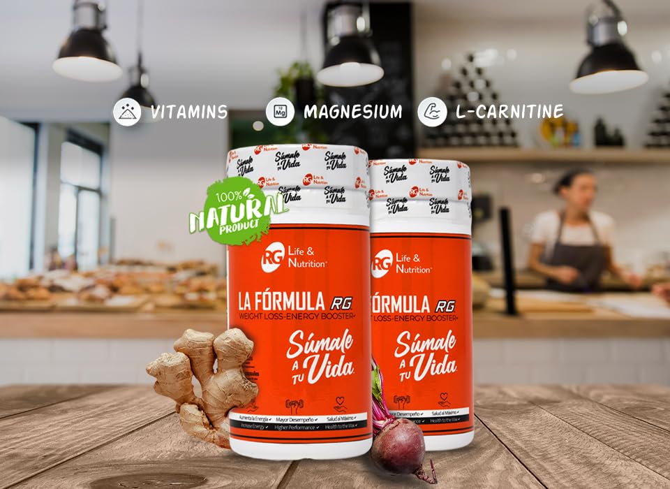 RG LIFE & NUTRITION - Weight Loss Pills, Energy Booster and Fat Burner with Magnesium RG LIFE & NUTRITION uk supplements