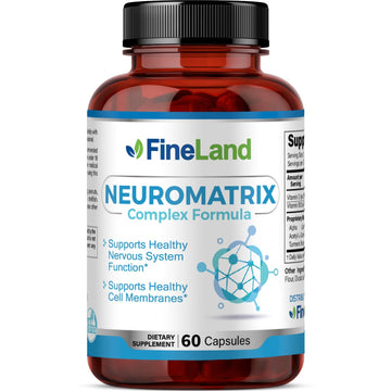 FineLand NEUROMATRIX Complex Formula, Advanced Cognitive and Nerve Support Supplement, High Potency Vitamin B12, Alpha Lipoic Acid and Acetyl-L-Carnitine, 60 Capsules FineLand uk supplements