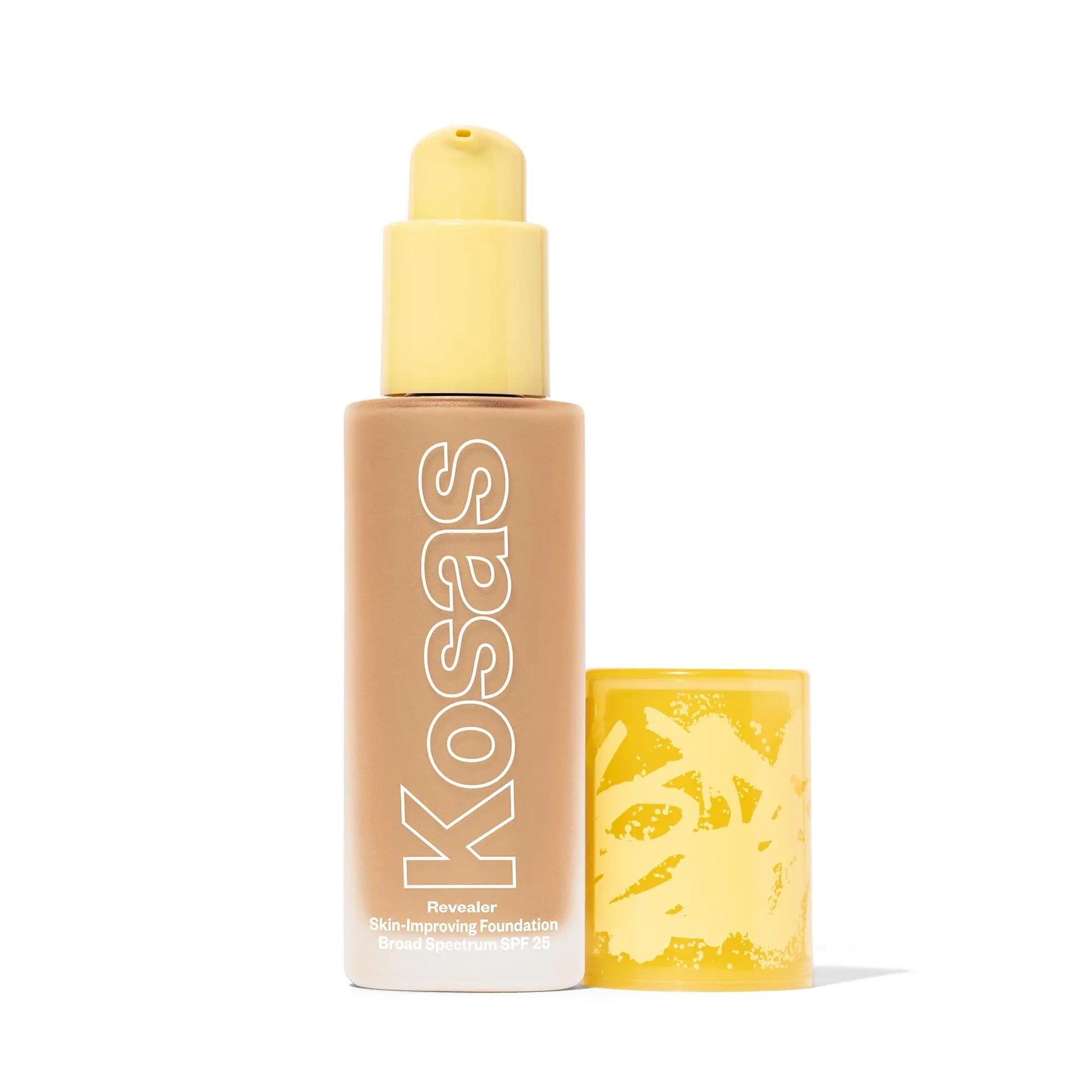 Kosas Revealer Liquid Foundation SPF 25 – Medium Buildable Coverage, Hydrating Natural Glow Finish, Light Medium Neutral 200 Kosas uk supplements