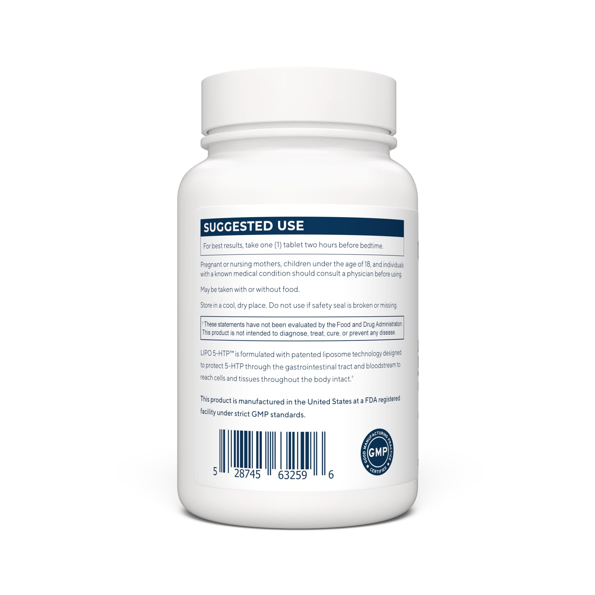 Renue By Science 5HTP | Liposomal 5 HTP Supplement | 90 5-HTP Capsules - 75mg 5-hydroxytryptophan per Serving | Amino Acid Supplement | Non-GMO | Made in The USA & Third-Party Tested Renue By Science uk supplements