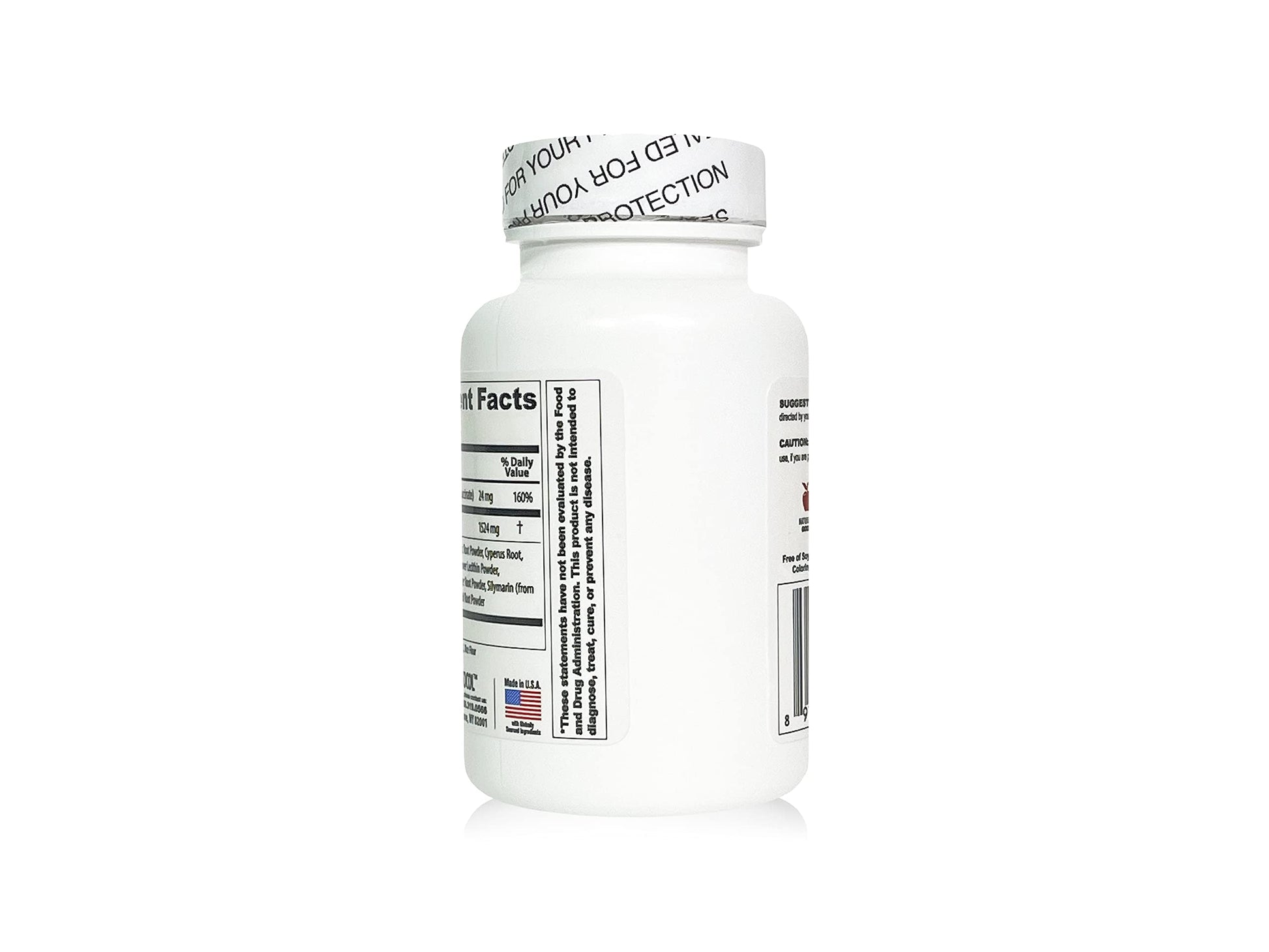 Liv D-Tox - 60 Capsules - Liver Detox and Cleanse Support Health Supplement, with Turmeric The Delgado Protocol for Health uk supplements