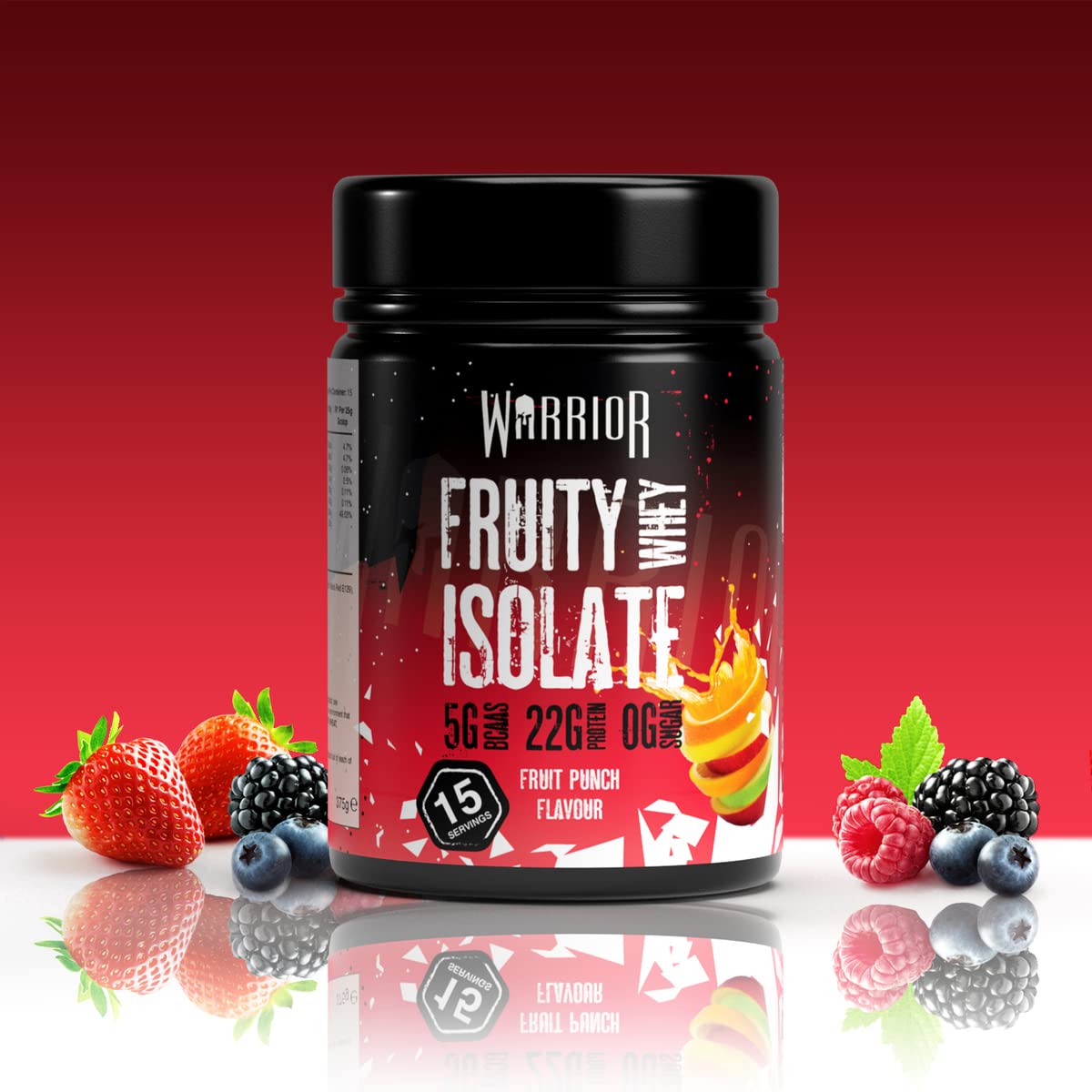 Warrior, Fruity Clear Whey Isolate – Rapid Digesting Protein Powder – Refreshingly Fruit Flavoured Shakes Warrior uk supplements