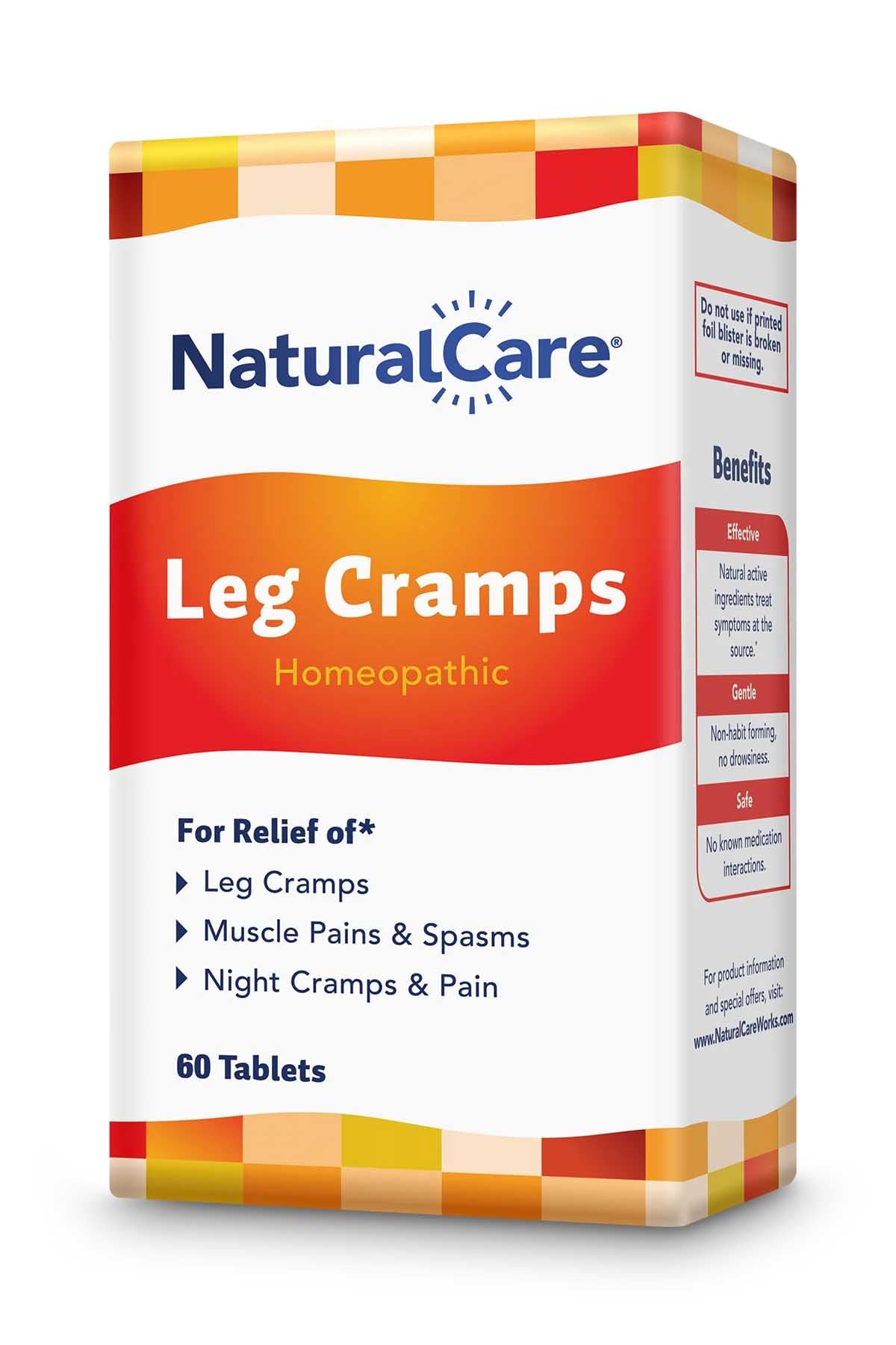 NaturalCare Leg Cramps, Homeopathic Tablets, 60ct | May Provide Support for Leg, Calf & Foot Cramps, Muscle Spasms & Pain Natra-Bio uk supplements