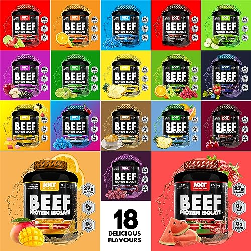 NXT Nutrition Beef Protein Isolate Powder - Protein Powder High in Natural Amino Acids NXT Nutrition uk supplements
