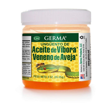 Aceite de Vibora con Veneno de Aveja 3 oz. Germa uk supplements