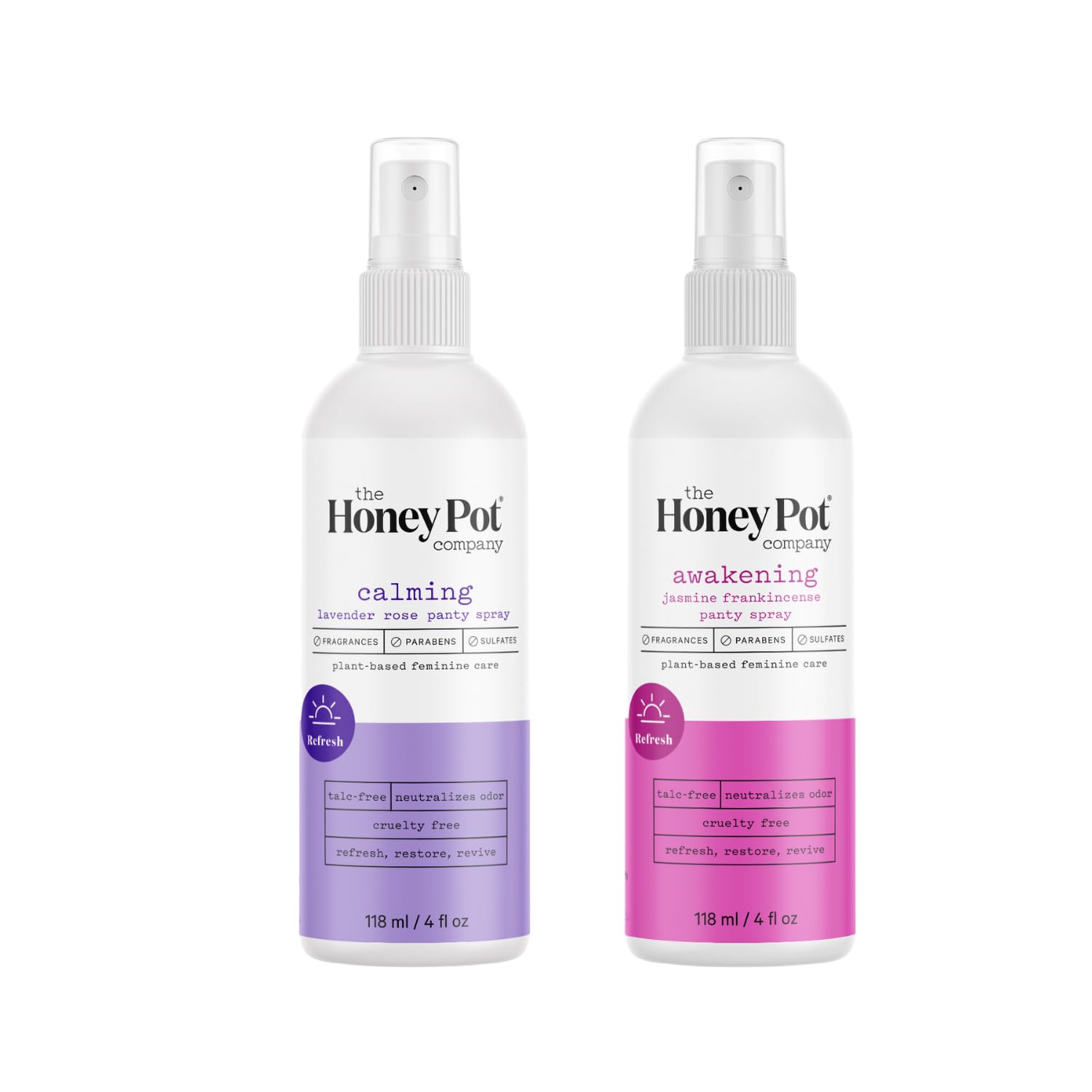 The Honey Pot Company - Refreshing and Restorative Panty and Body Plant-Derived Deodorant Spray The Honey Pot Company uk supplements