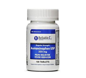 Reliable 1 Regular Strength Acetaminophen USP Tablets 325 mg, 100 Count Reliable-1 Laboratories uk supplements